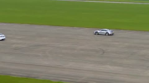 Tesla Model X Drag Race Tesla vs Hyper cars 🚗