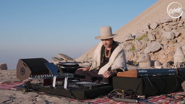 Be Svendsen live at Mount Nemrut, in Türkiye for Cercle