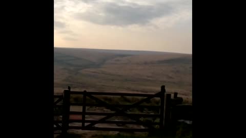 The surrounding landscape of Teignhead farm