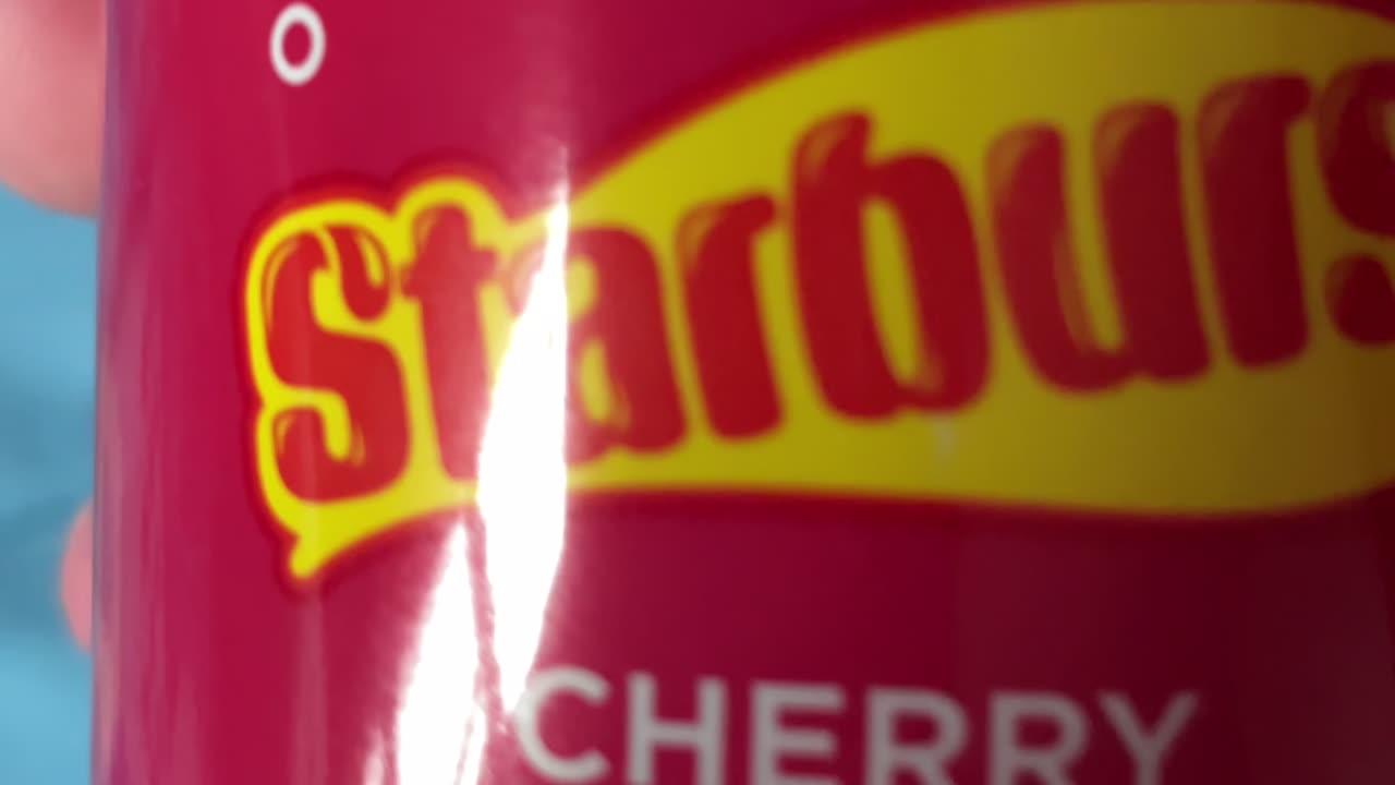 Sparkling water flavored Cherry Starburst Review