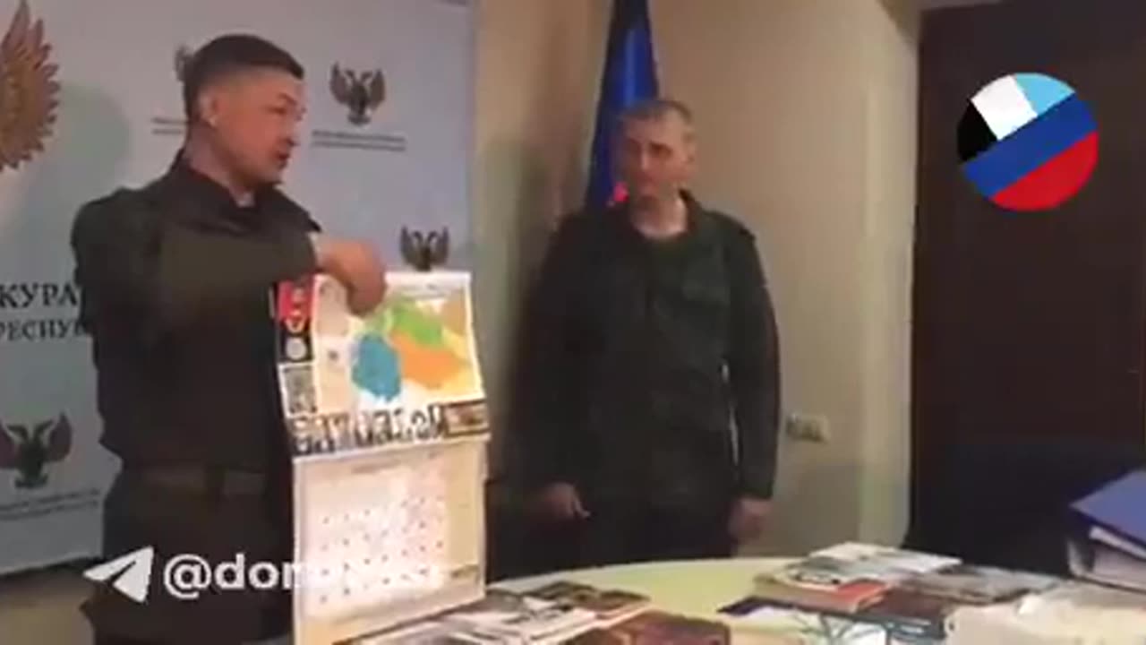 Ukraine Bandera Calendar Discovery, the Azov Regt. Base is Overrun