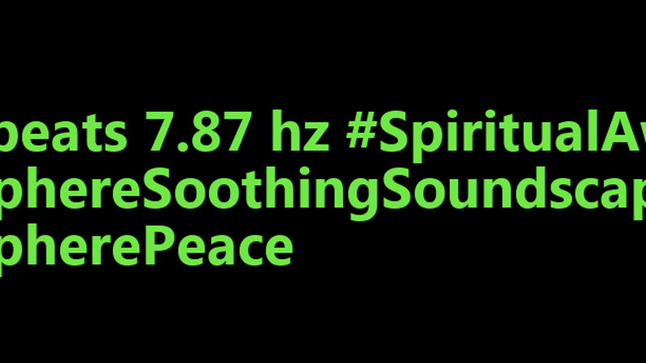 binaural_beats_7.87hz_SereneSounds BinauralPeace BinauralSoundTherapy