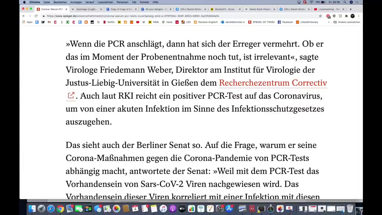 Lies dich blöd! So werden die Coronapaniker dumm gehalten