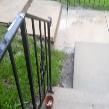 So we got some rain...