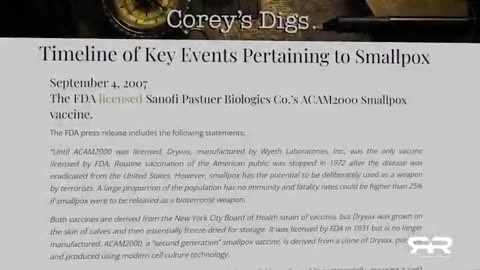 SMALLPOX - THE NEXT PANDEMIC - MUTATED WITH EBOLA & THE VACCINATED - THE EXTERMINATION GREG REESE