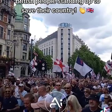 British people standing up to save their country!