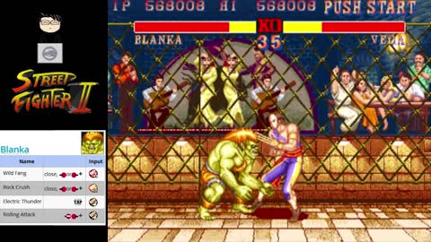 (MAME) Street Fighter 2 - 03 - Blanka