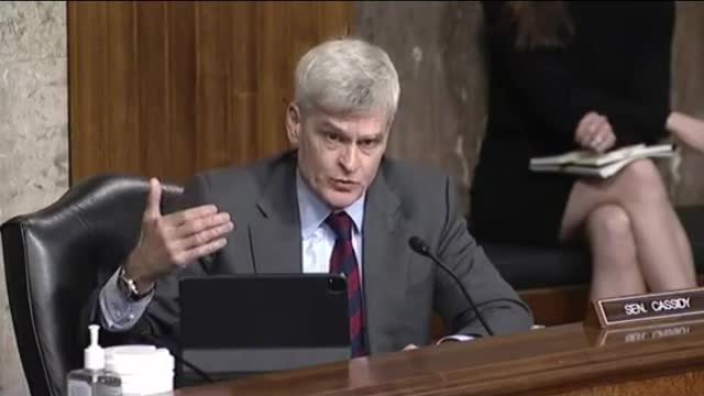 Senator Cassidy Grills Walensky
