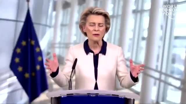 Von der Leyen - World Economic Forum - Marionette des Great Reset