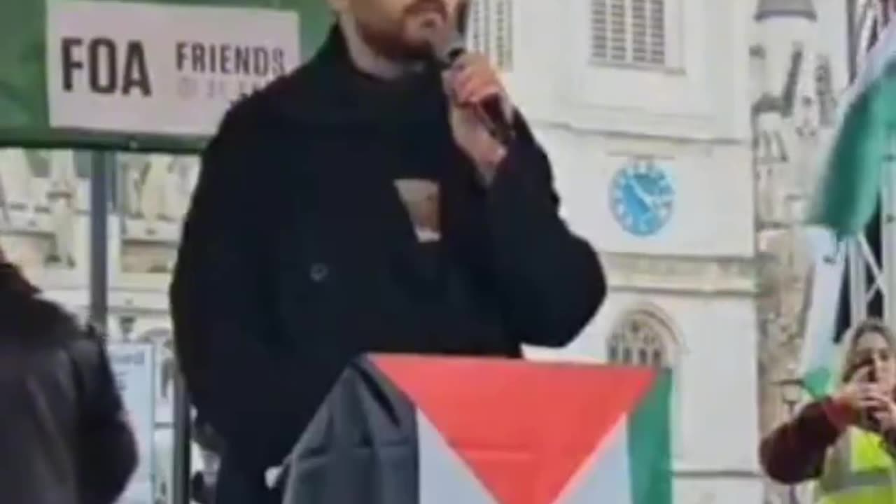 London's protest Mohammed El Kurd “We must normalize massacres as the status quo”