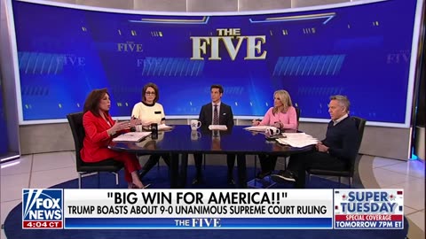 ‘The Five’ reacts to Trump’s unanimous Supreme Court victory