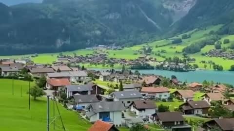 Train View in Switzerland