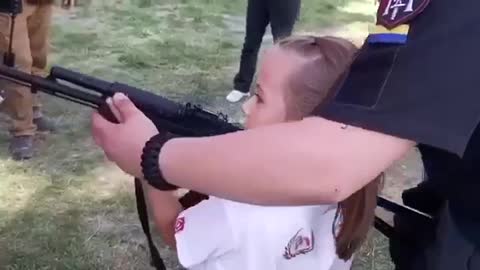 Nazi Ukrainians teach kids to "k#ll every single Russian"