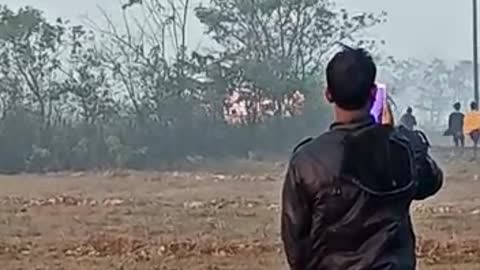 Elephant attack