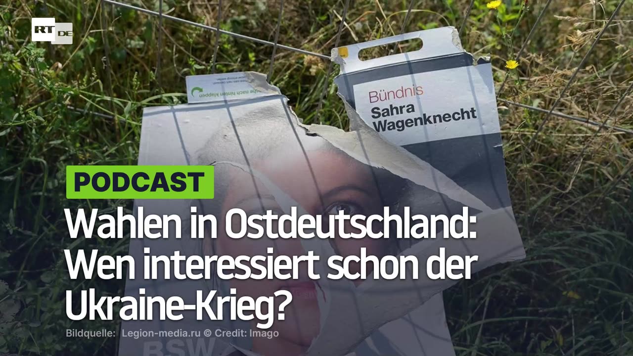 Wahlen in Ostdeutschland: Wen interessiert schon der Ukraine-Krieg?