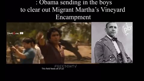 Obama welcoming migrants 🙃