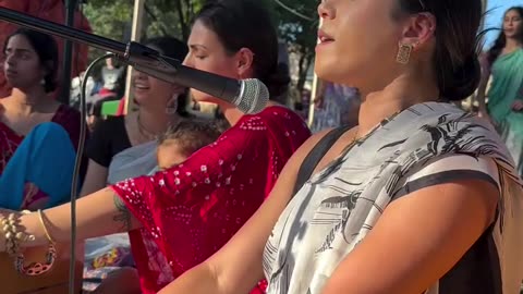 Garden Kirtan at Iskcon Dallas, Texas September 2024