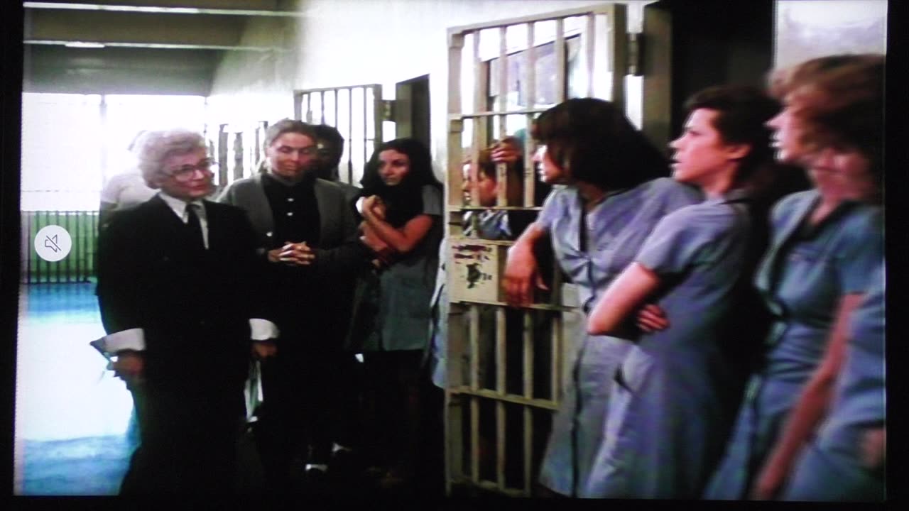 laughable 'torture' scene from Ted V. Mikels women's prison crap-fest "10 VIOLENT WOMEN"!