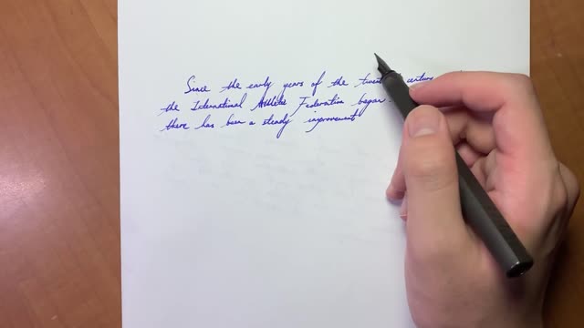 Teach you how to quickly write handwriting that will make the teacher's eyes shine! 06