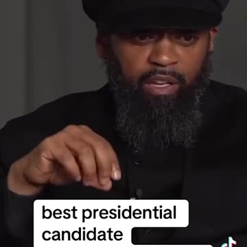 Listen to this brotha explain why Trump is the best candidate for the black community.