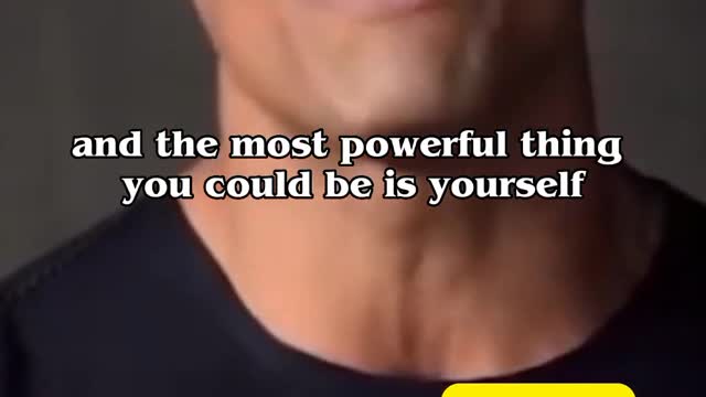 The Most Powerful Thing, Be Yourself! #powerful #inspiration #motivationalvideo #mot
