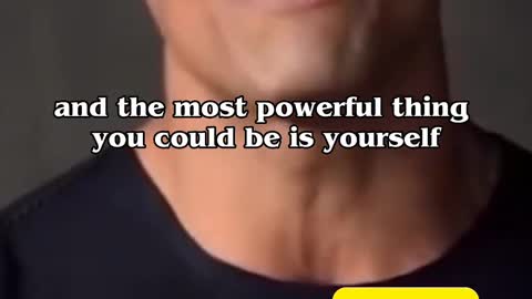 The Most Powerful Thing, Be Yourself! #powerful #inspiration #motivationalvideo #mot