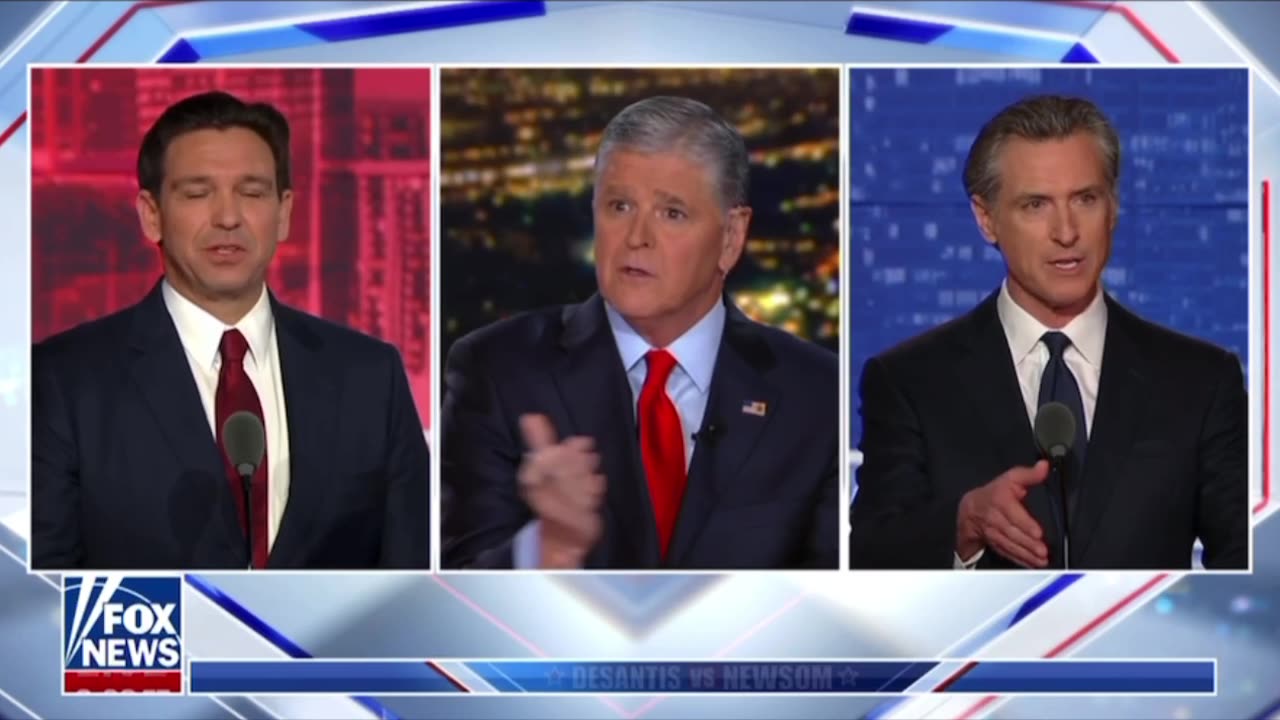 Part 1 Desantis Verses Newsom Debates