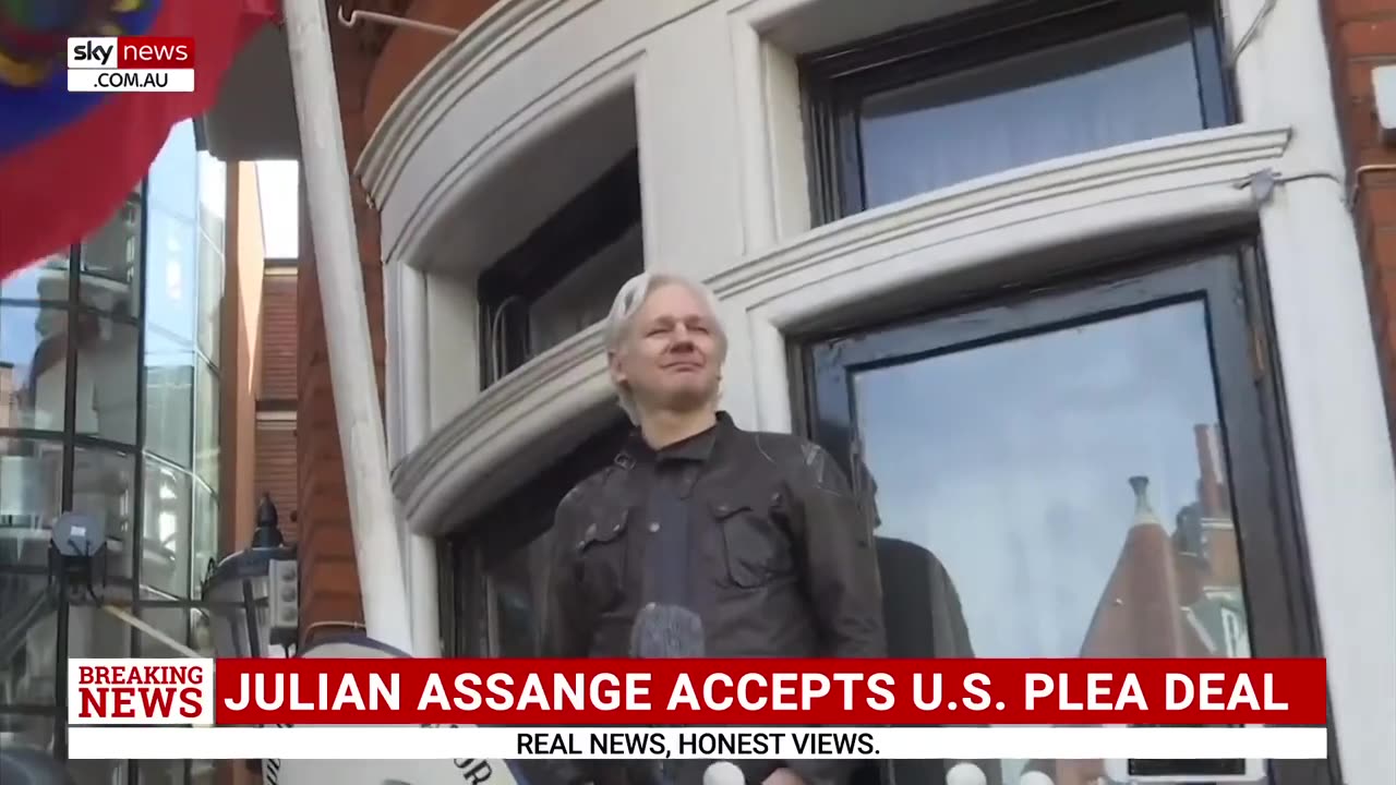 🚨⚠️⚡ BREAKING: Wikileaks founder Julian Assange accepts US plea deal