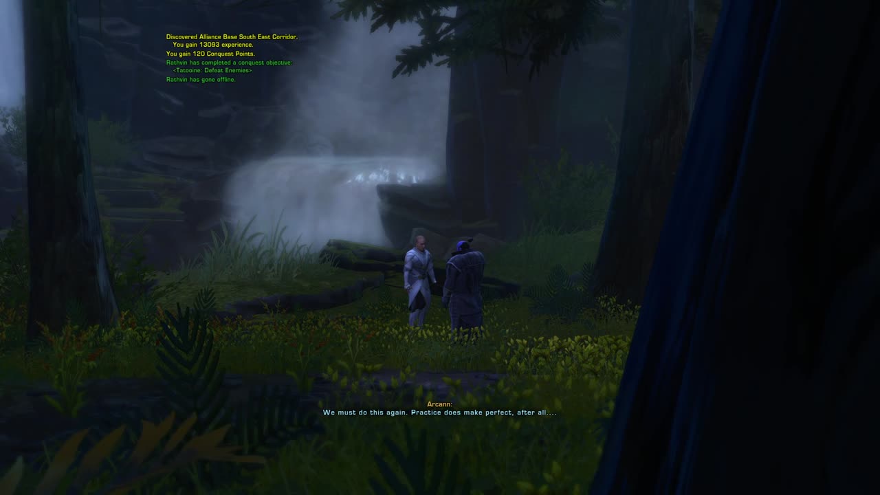 SWTOR Date Night with Arcann Male Imperial Agent