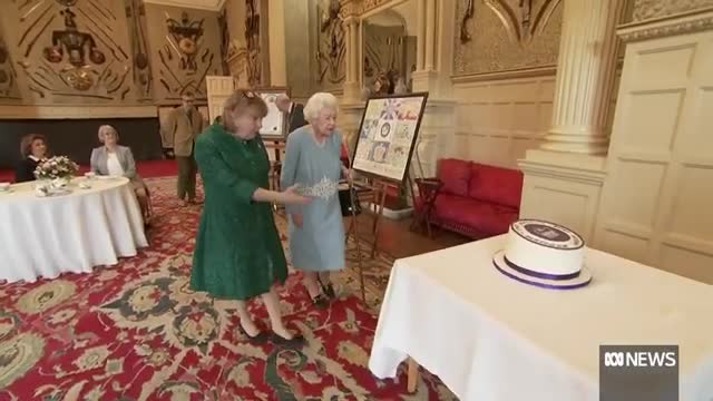 Prince Harry and Meghan meet Queen during Windsor Castle