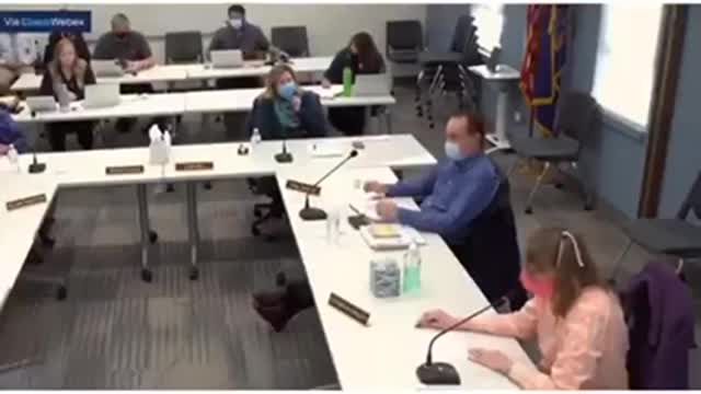 Woman nearly passes out from wearing a mask