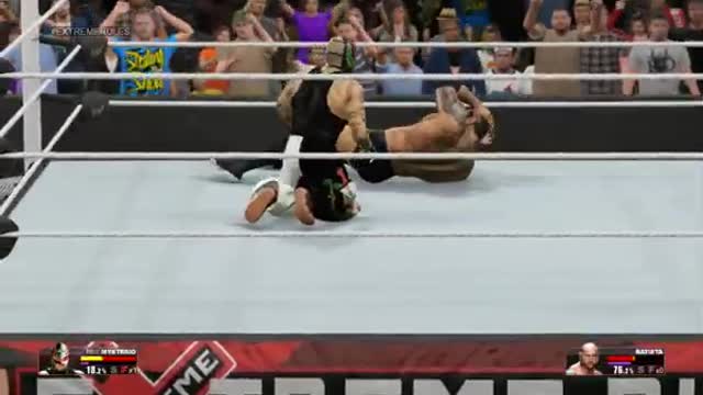 WWE 2k15 ReyMysterio vs Batista_480p