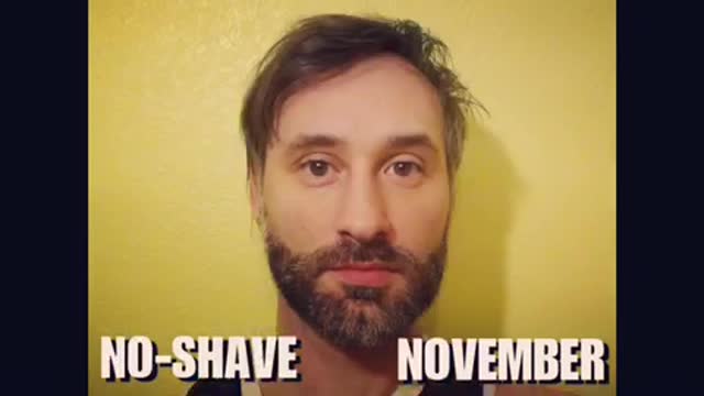 Man documents his 'No-Shave November' with epic time lapse