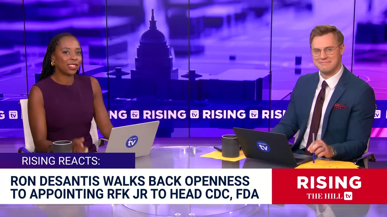 DeSantis TAKES BACK RFK Jr-FDA, CDC Commitment, Caving To Neo-Con Establishment?: Rising