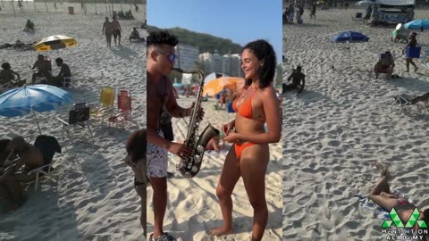 🇧🇷 Rizzing Brazilian Baddies to @Drake Songs on Copacabana Beach!