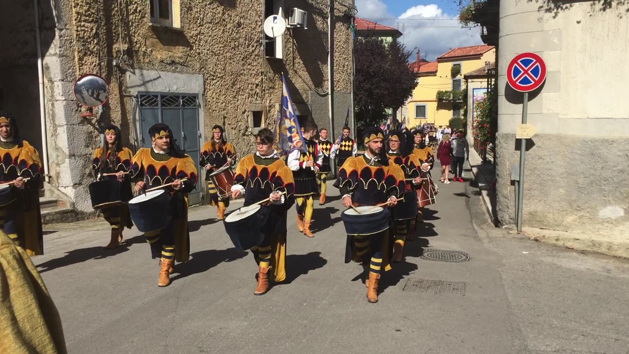 Parade view Sagra Castagna Sicignano