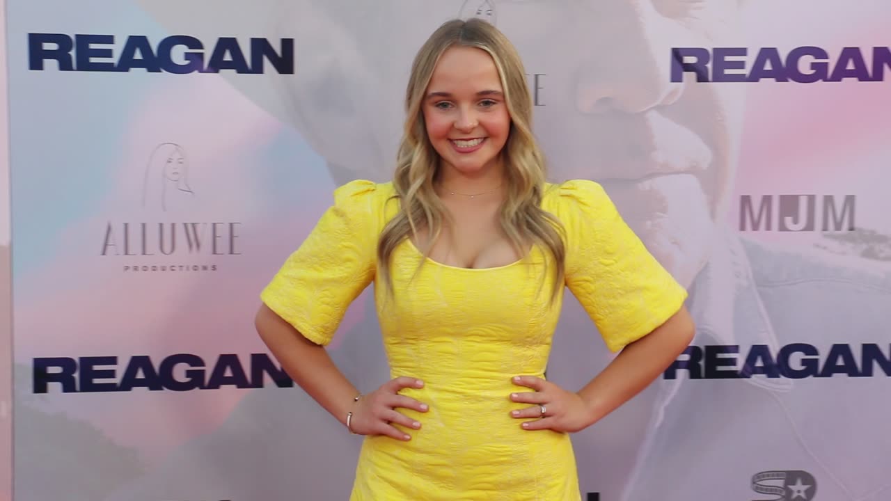 Abby James Witherspoon - LA premiere of 'Reagan'