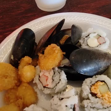 Meal, Luck Star Buffet, Telegraph Rd, Taylor, MI, 10/6/23