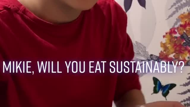 Will you eat it, Mikie?