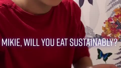 Will you eat it, Mikie?