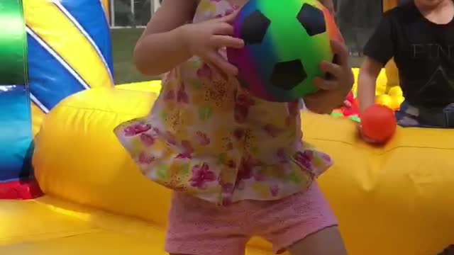 Bounce house fun
