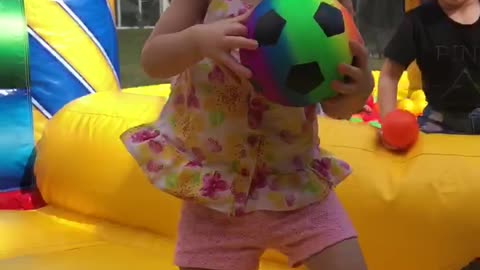 Bounce house fun
