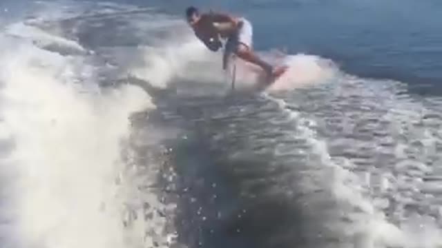 When you forget to put the fins on
