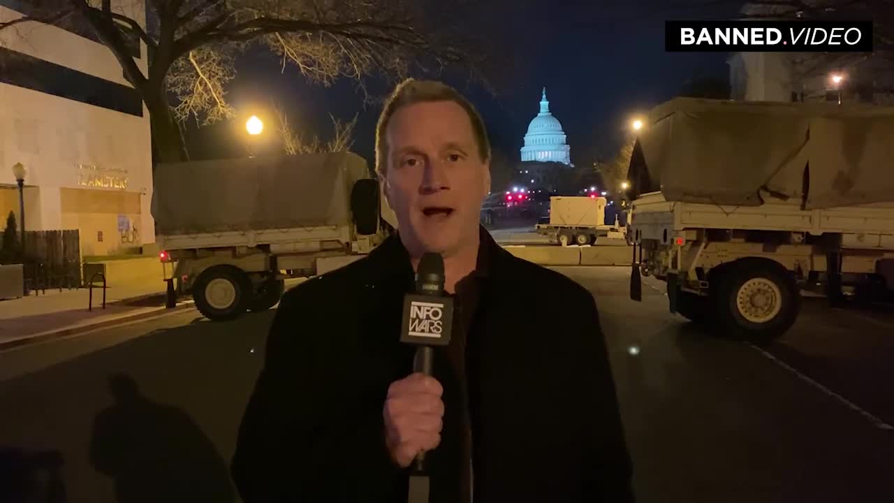 MARTIAL LAW! The District of Columbia Prepares For the Inauguration of Chi-Comm Agent Joe Biden