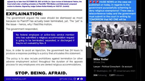 And We Know 10-28-21