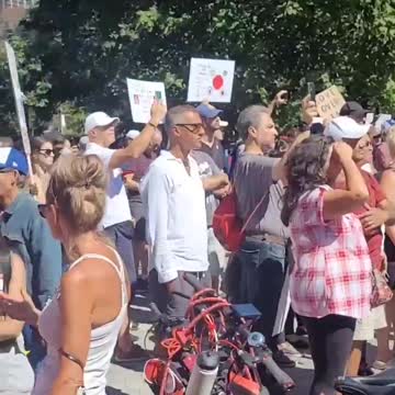🇺🇲 🇨🇦 TORONTO, CANADA part2 .PROTEST AGAINST VACCINE MANDATES