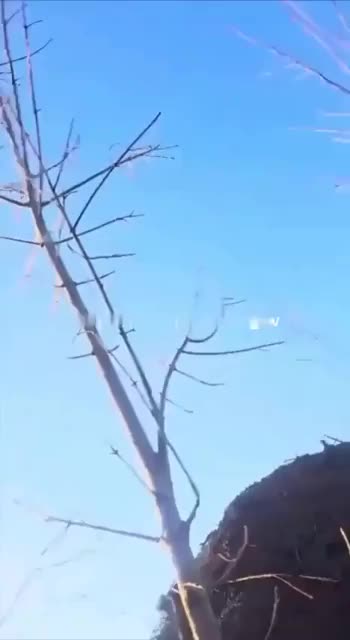 Russian soldier records the moment a Ukrainian FPV drone blows him off his feet