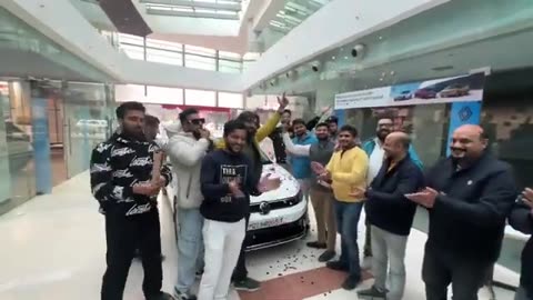 Taking Delivery Of New Car Congratulations Vinay Bhai❤️