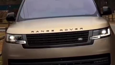 Ne wRang rover car it's very expensive