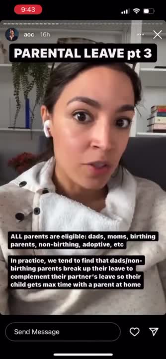 Woke Insanity Reaches New Height as AOC Debuts New Synonym for "Mother"